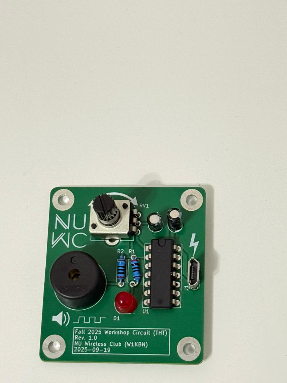 Through-hole Soldering Mini Project